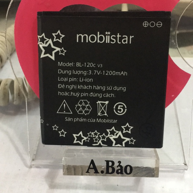 Pin Mobiistar Touch bean 402C-402M ( mã:BL-120c)