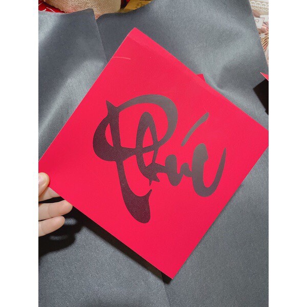 Chữ Tết, chữ Xuân Thư pháp trang trí Tết, derco cực sang và đẹp