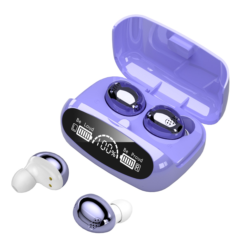 Tai nghe nhét tai không dây NOVA M32 TWS bluetooth 5.1 thời trang tích hợp mi cờ rô