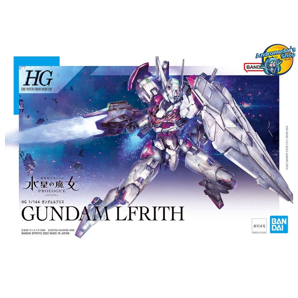 Mô hình lắp ráp Mobile Suit Gundam: The Witch from Mercury 01 1/144 High Grade HG Gundam Lfrith Model Kit
