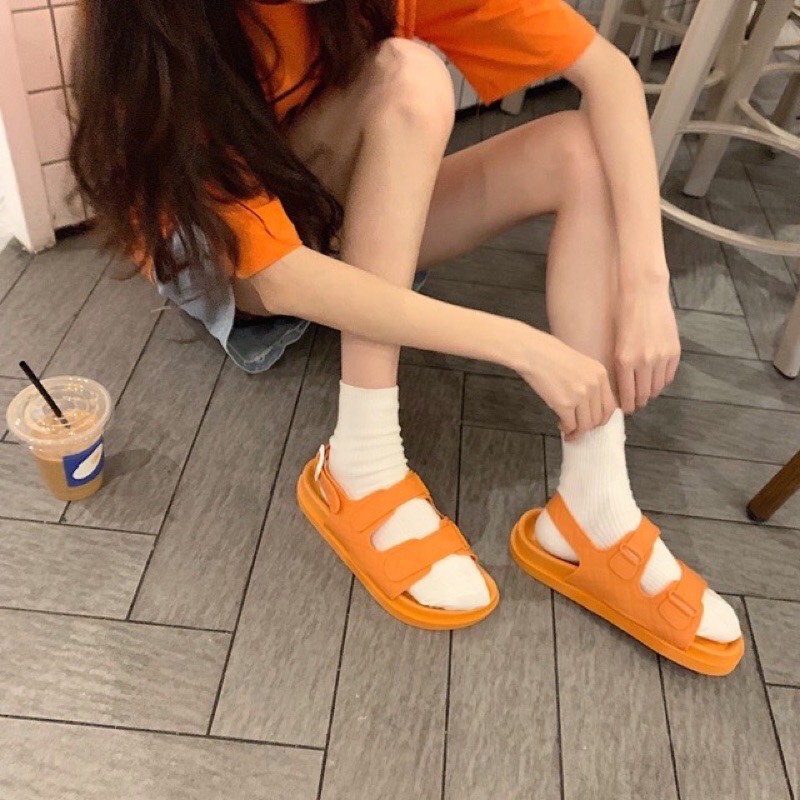 Sandan Trần Trám 2 Quai Kép Đế Cao Su Chống Nước