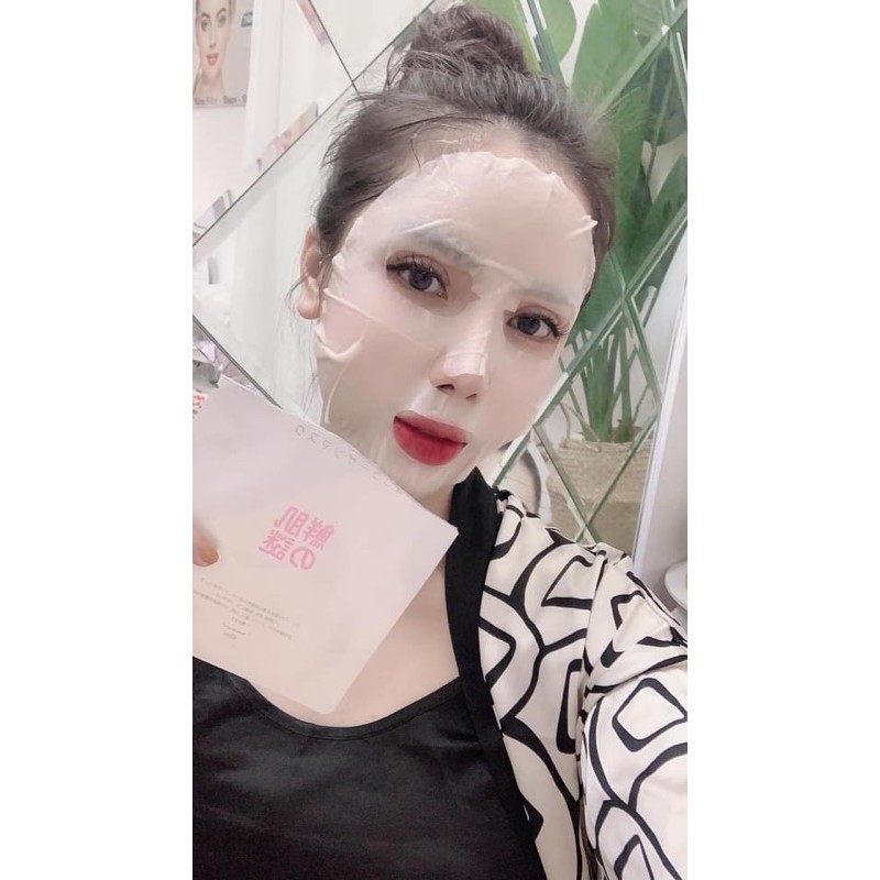 Mask Collagen Nhật - Mặt Nạ Collagen Ủ Trắng Nhau Thai Nhật