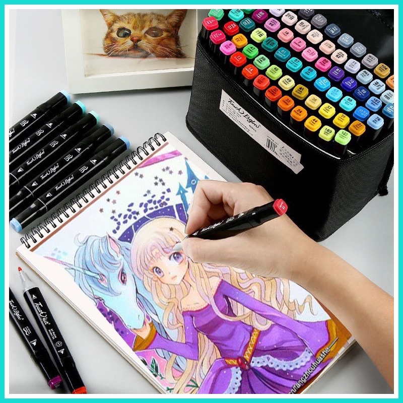 Bút màu marker touch 48 màu