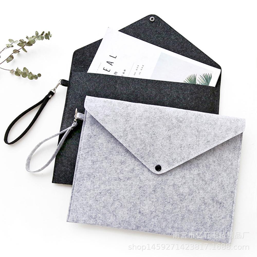 Túi Đựng Hồ Sơ / Ipad Khổ A4 Đơn Giản Sức Chứa Lớn Tiện Dụng
