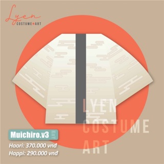 Áo khoác Happi/ Haori của Mui