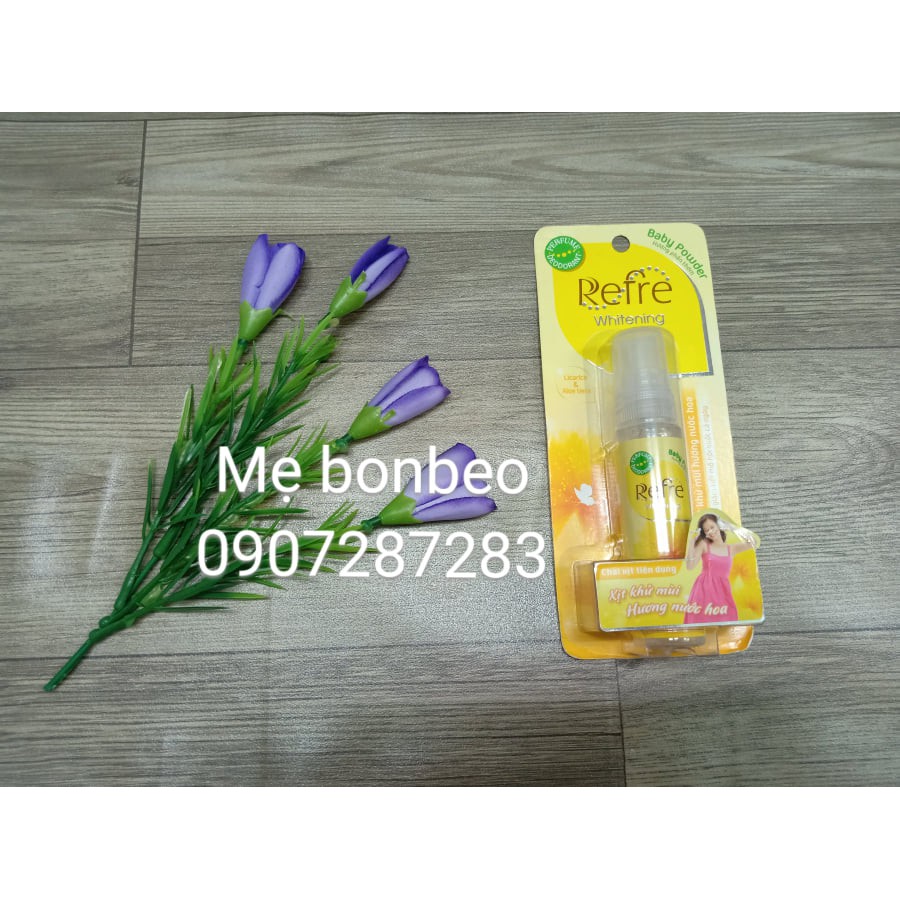 (2023) Xịt khử mùi dưỡng trắng hương nước hoa Refre 30ml | BigBuy360 - bigbuy360.vn