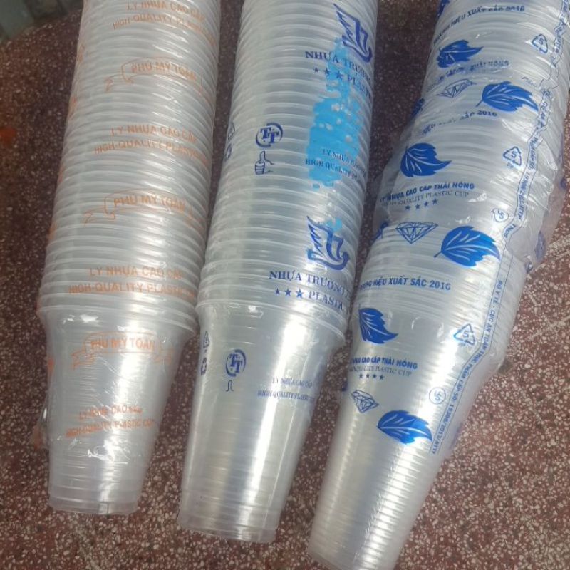 Sỉ 1000 ly thông dụng đựng  nước ngọt,nước mía Loại mỏng 450ml 500ml 700ml