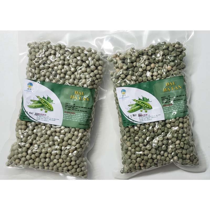 SẴN 500GRAM ĐẬU HÀ LAN Không Biến Đổi GEN