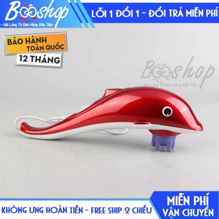 [Hàng Loại 1] Máy Massage Cầm Tay Cá Heo 3 Đầu RF-889