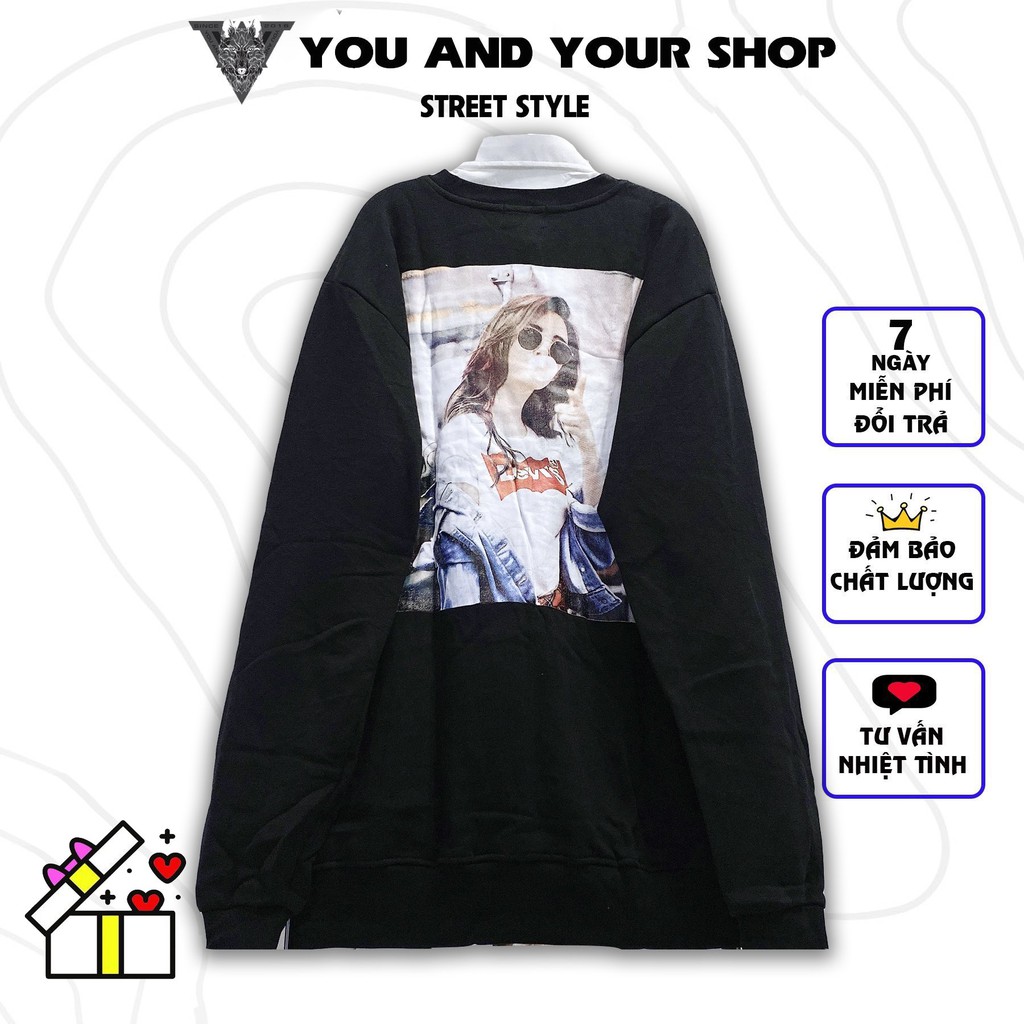 Áo sweater Cô Gái