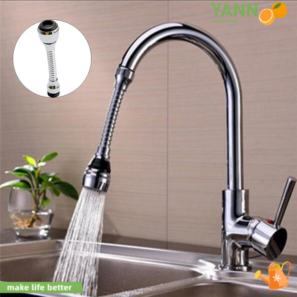 Vòi Nước Xoay 360 Độ Bằng Nhựa ABS Cho Bồn Rửa Chén