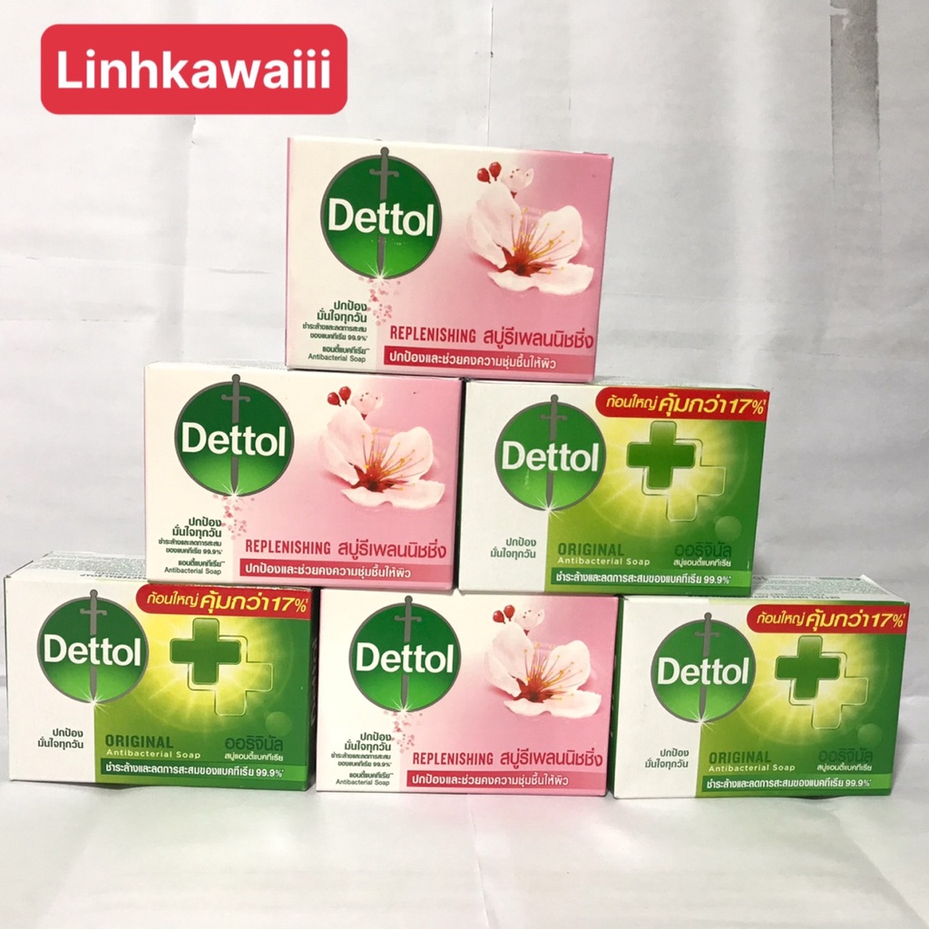 Xà Bông Kháng Khuẩn Dettol Thái Lan 100gram