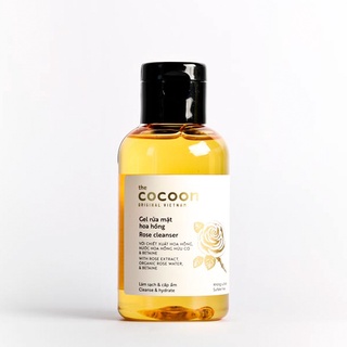 Gel rửa mặt hoa hồng cocoon 140ml (rose cleanser)