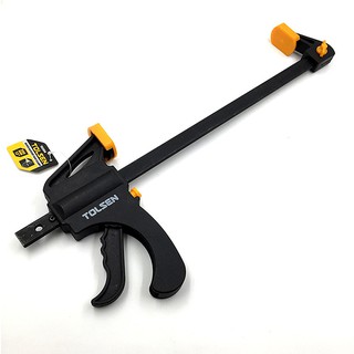 Kẹp nhanh trục thép 12mm - 300mm tolsen kẹp gỗ, kẹp bàn đa năng, cảo kẹp nhanh tolsen hàng loại 1 đạt chuẩn din, ansi