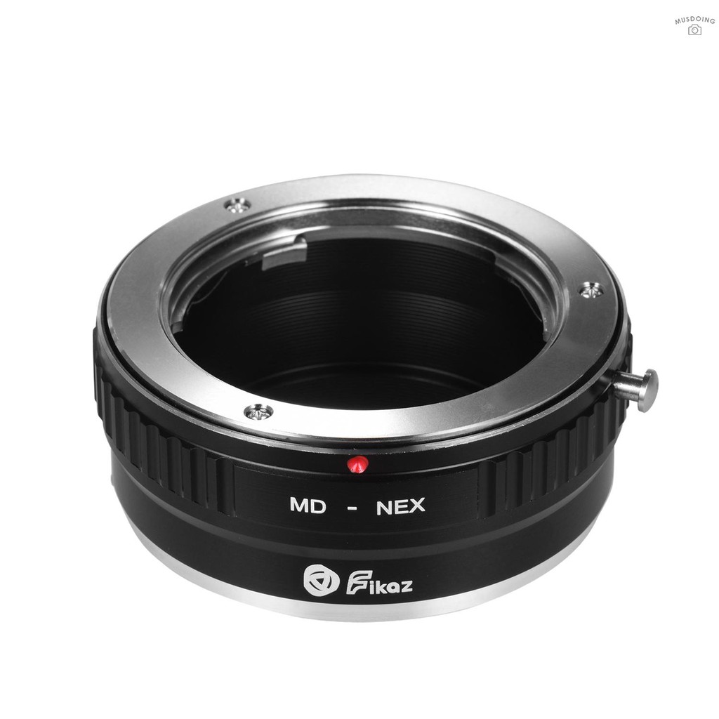 Fikaz LM-NEX Lens Mount Adapter Ring Aluminum Alloy Compatible with Leica M-mount Lens to Sony NEX/E Mount Mirrorless Ca