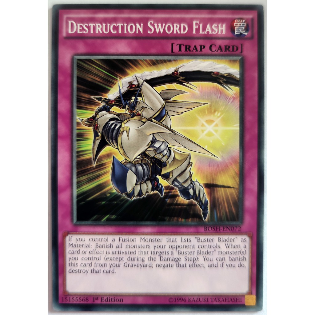 [Thẻ Yugioh] Destruction Sword Flash |EN| Common