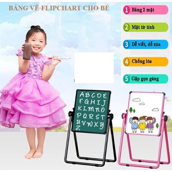 Bảng viết Flipchart cho bé thỏa sức sáng tạo