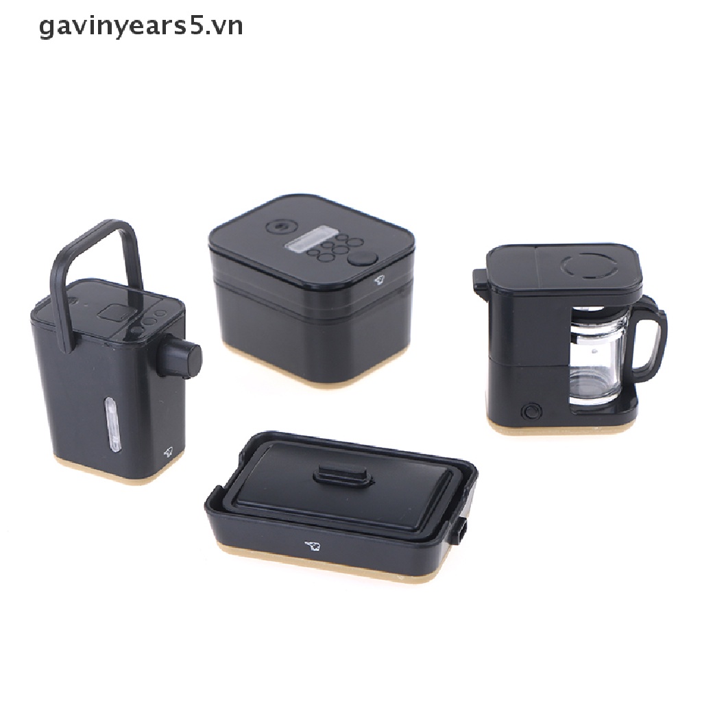Mô Hình Nhà Bếp Điện mini Trang Trí Nhà Búp Bê