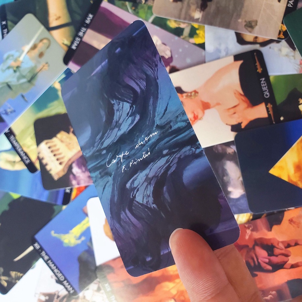 Bài Tarot Ferenc Pinter Tarot Tặng Đá Thanh Tẩy E10
