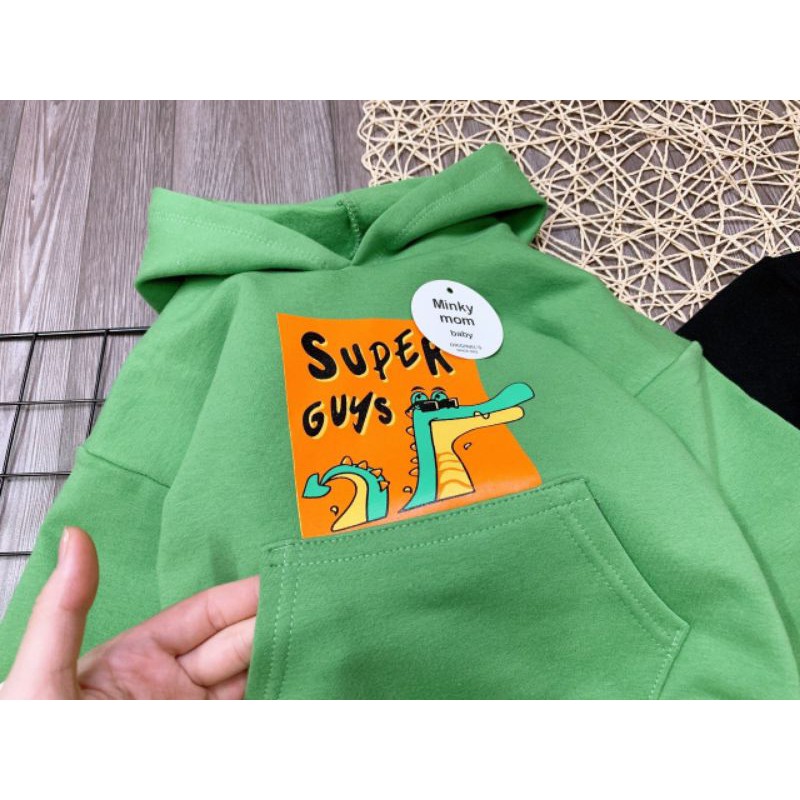 Áo Hoodie Có Mũ Chất Nỉ Bông Tàu Mịn Cho Bé - Hoddie Cho Bé