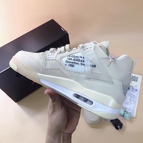 [FREESHIP] Giày jordan 4 off white bản chuẩn bảo hàng 3 tháng từ shop
