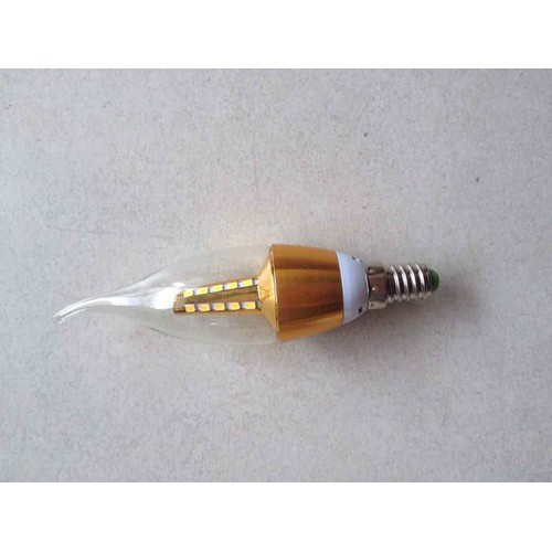 2 Bóng led cà na đui E14 - 5W cho đèn chùm - loại có móc râu