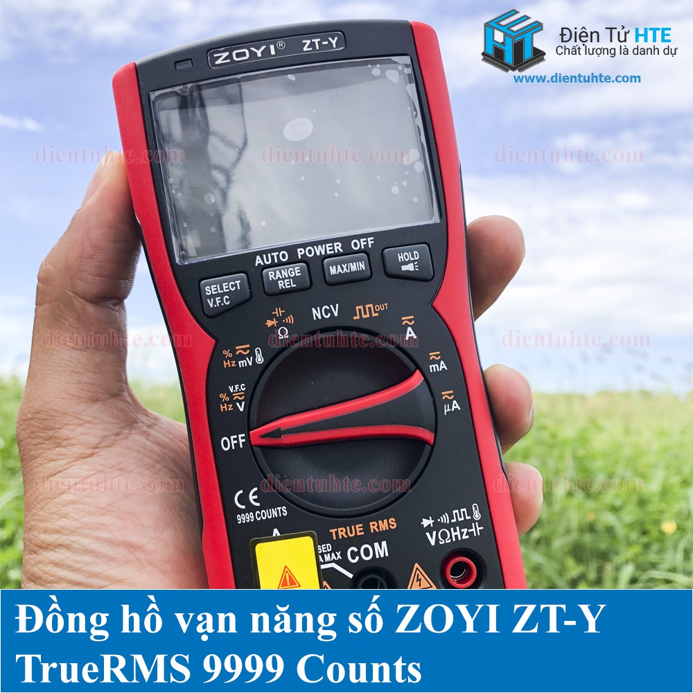 Đồng hồ vạn năng số ZOYI ZT-Y chính hãng True RMS 9999 counts