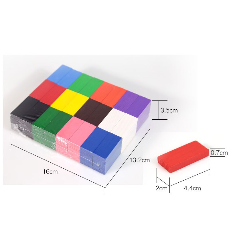 Bộ đồ chơi Domino 120 chi tiết bằng gỗ siêu thú vị cho bé
