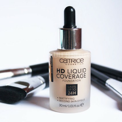 Kem Nền Catrice HD Liquid Coverage Foundation Đủ Tone.