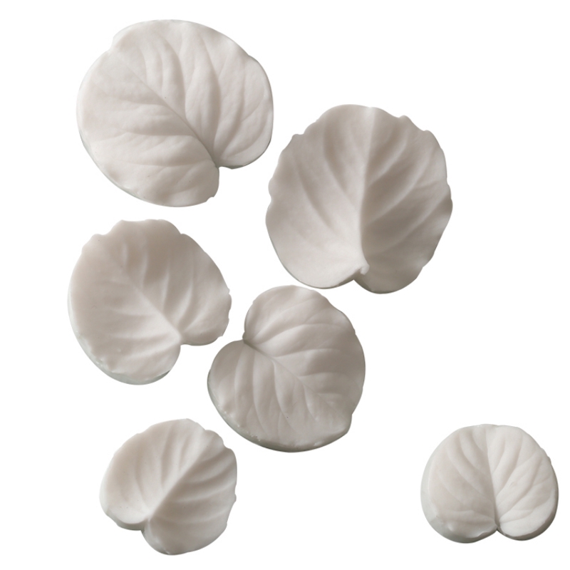 Khuôn Silicone Làm Bánh Tạo Hình Lá Cây Độc Đáo Tiện Dụng
