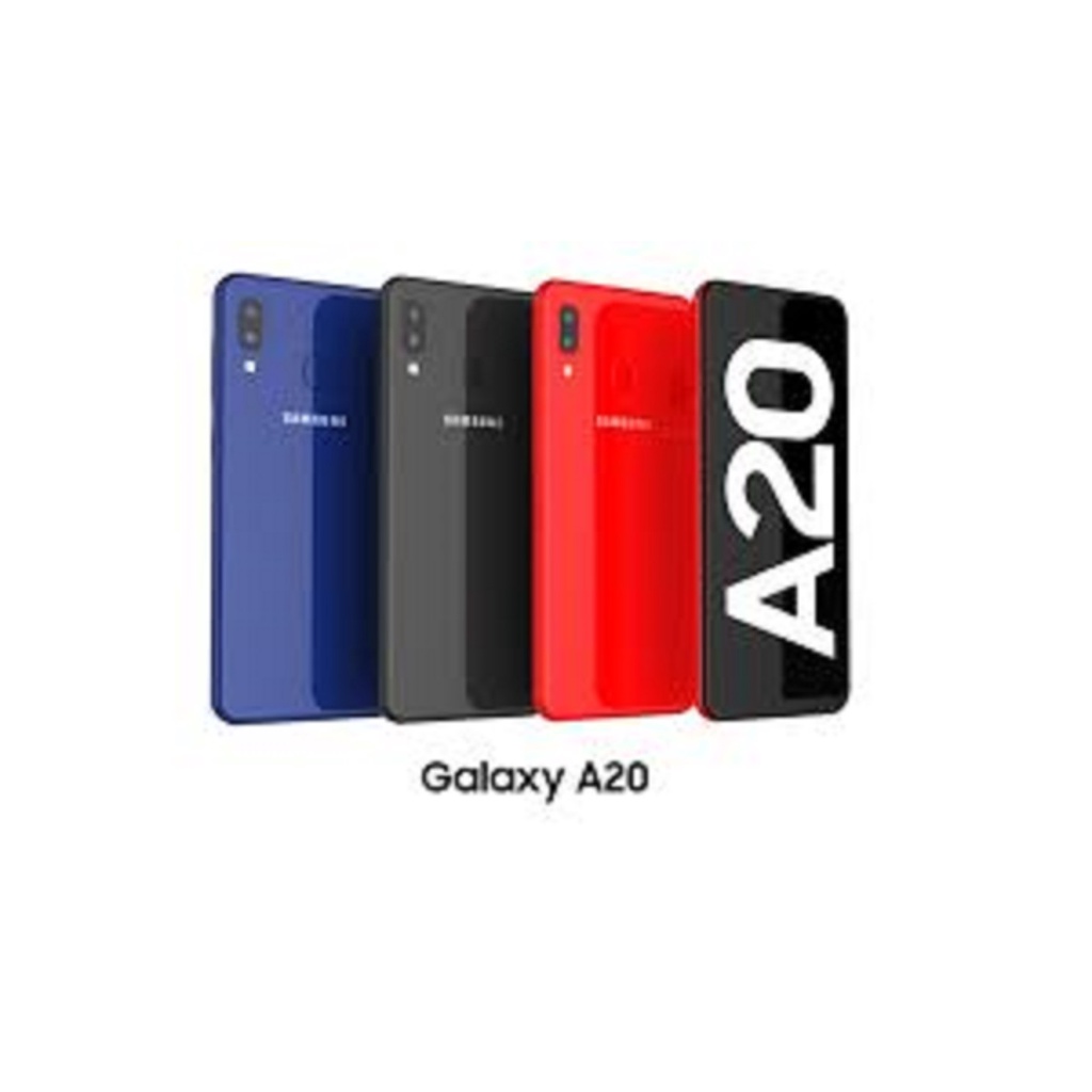 Điện Thoại Samsung Galaxy A20 Chính Hãng, máy 2sim ram 4G rom 64G, camera siêu nét - GGS 02
