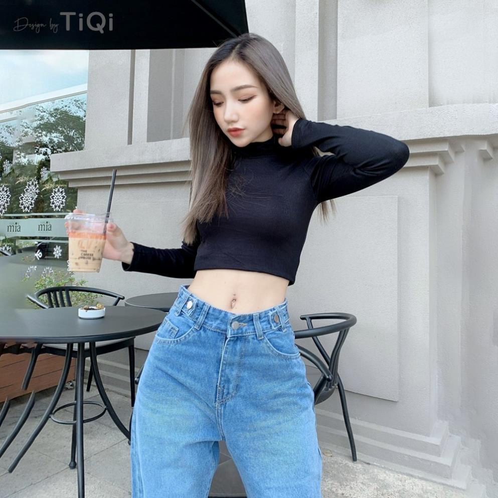 Quần jean ống suông nữ cao cấp TiQi Jeans B2-142 -CS6