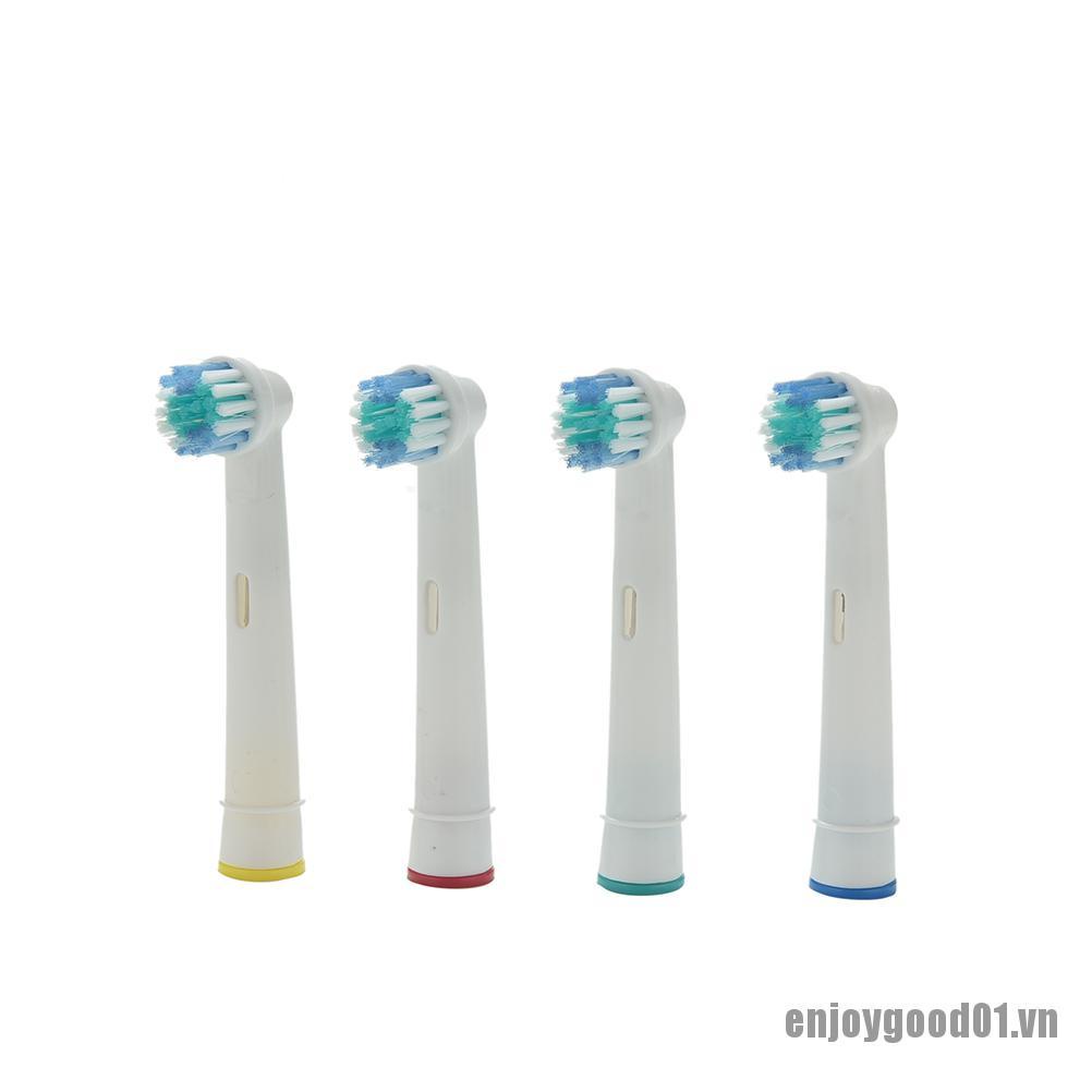 BRAUN Bộ 4 Đầu Bàn Chải Đánh Răng Điện eb17-4 Thay Thế Chất Lượng Cao