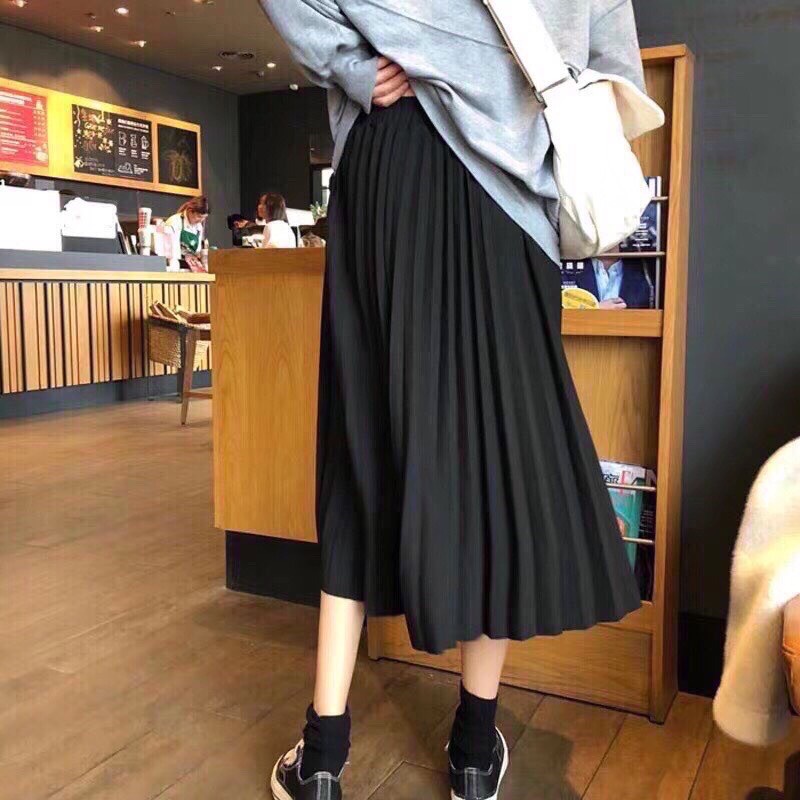 [ RẺ VÔ ĐỊCH] Chân Váy ngắn Xếp Ly Sang Sịn kiểu Chữ A Xòe, Chân Váy Xếp Li Kèm Quần dáng Chữ A Sang Xịn Mịn | BigBuy360 - bigbuy360.vn