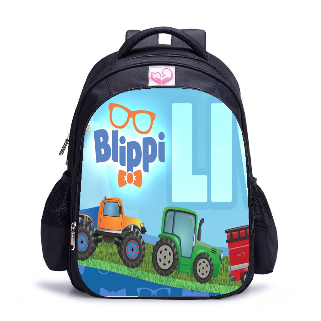 Ba Lô In Họa Tiết Hoạt Hình Hd Sức Chứa Lớn Thoáng Khí Làm Quà Tặng Sinh Nhật Cho Bé