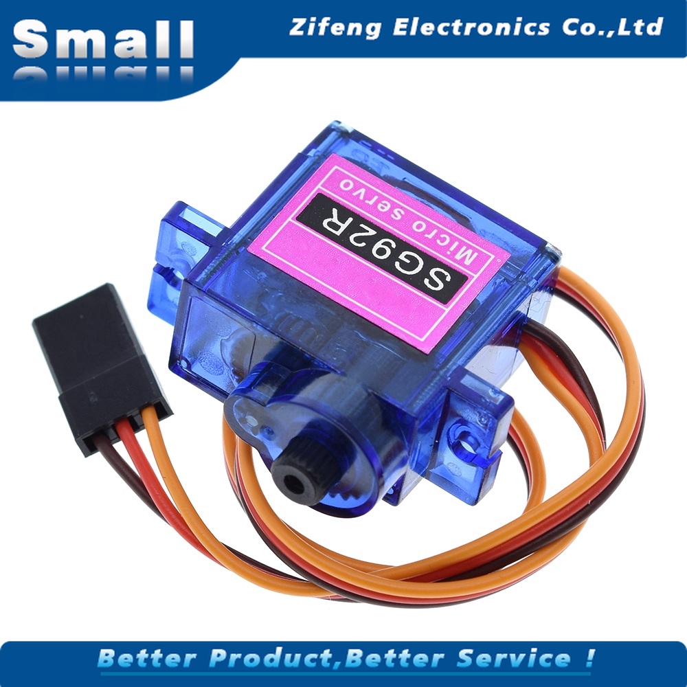 Động cơ servo Sg92R 2.5kg Micro 9g Sg90 cho máy bay điều khiển từ xa chất lượng cao