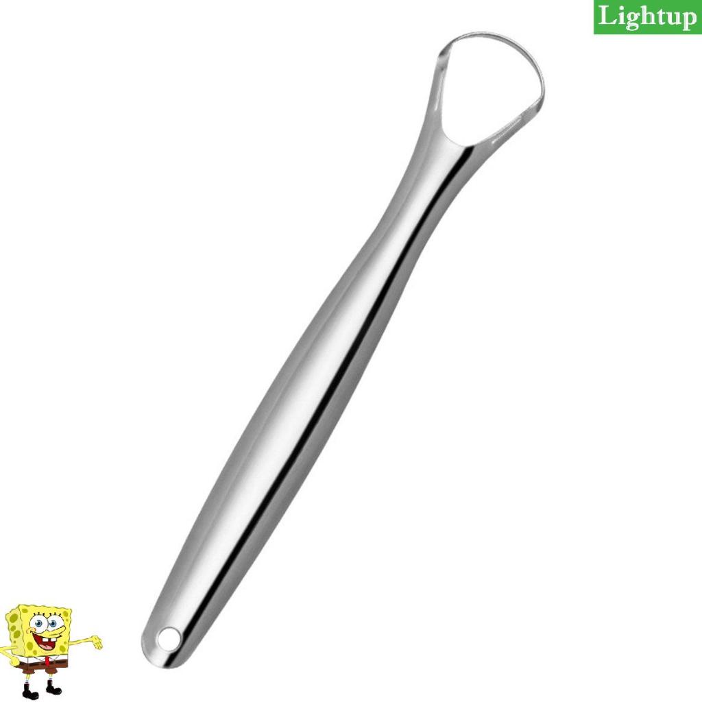 Máy cạo lưỡi bằng bàn chải bằng thép không gỉ Giảm thiểu hơi thở hôi Máy cạo lưỡi