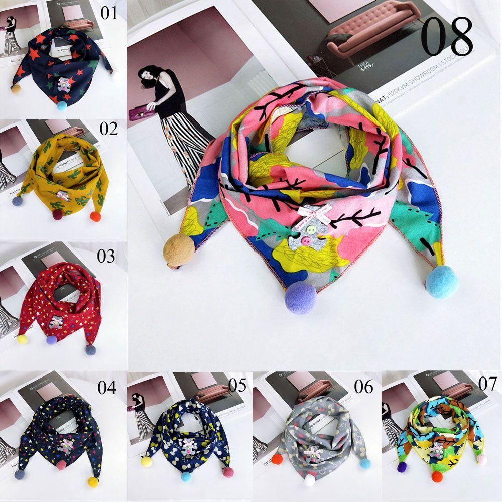 Khăn Choàng Cổ Thời Trang Thu Đông Cho Bé