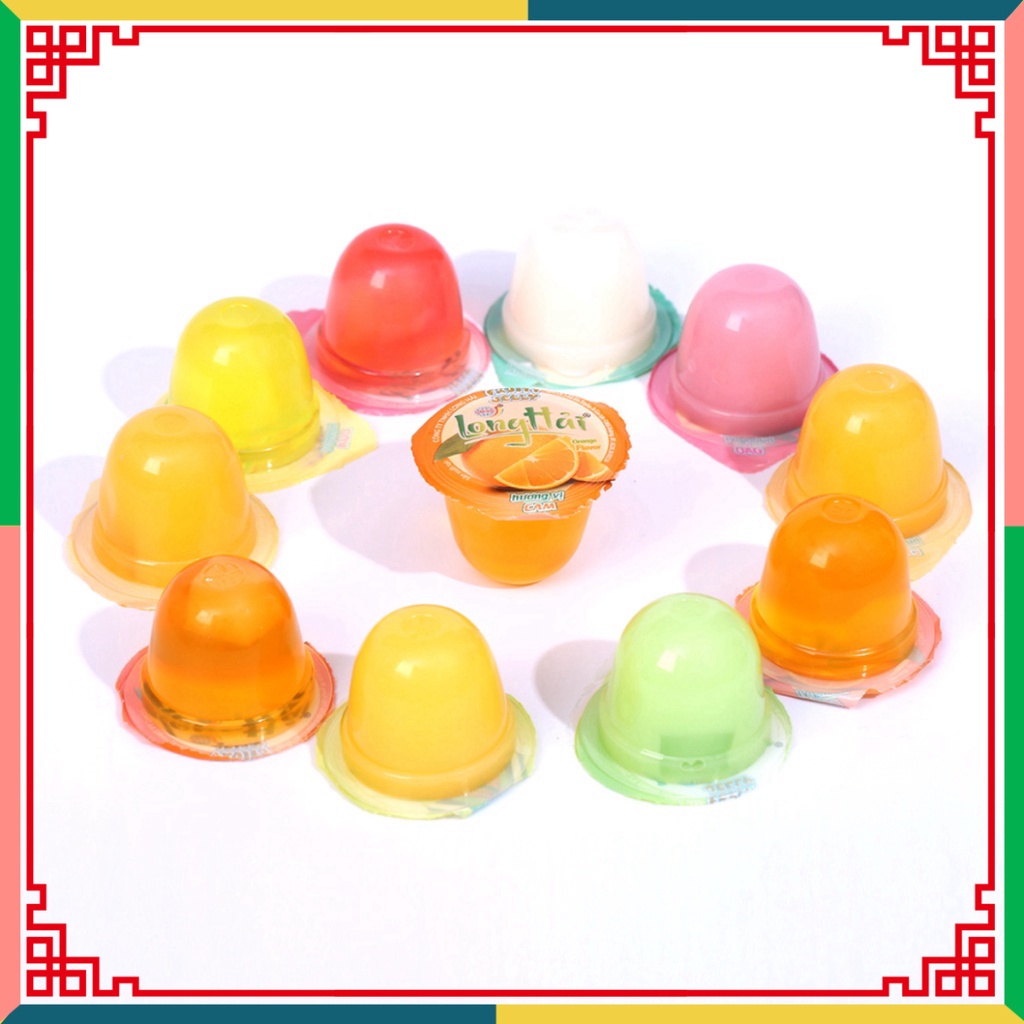 Thạch rau câu Long Hải vị tổ hợp tải trọng túi 416 g