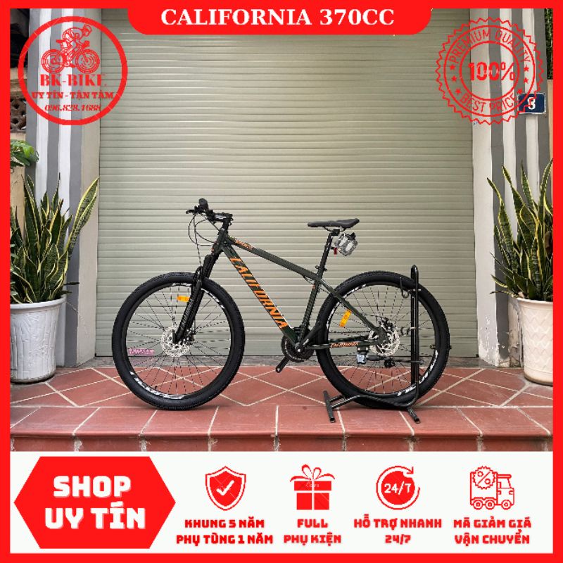 Xe Đạp Thể Thao California 370cc - Khung Nhôm dây âm, Groupset Shimano EF500, vành 27.5