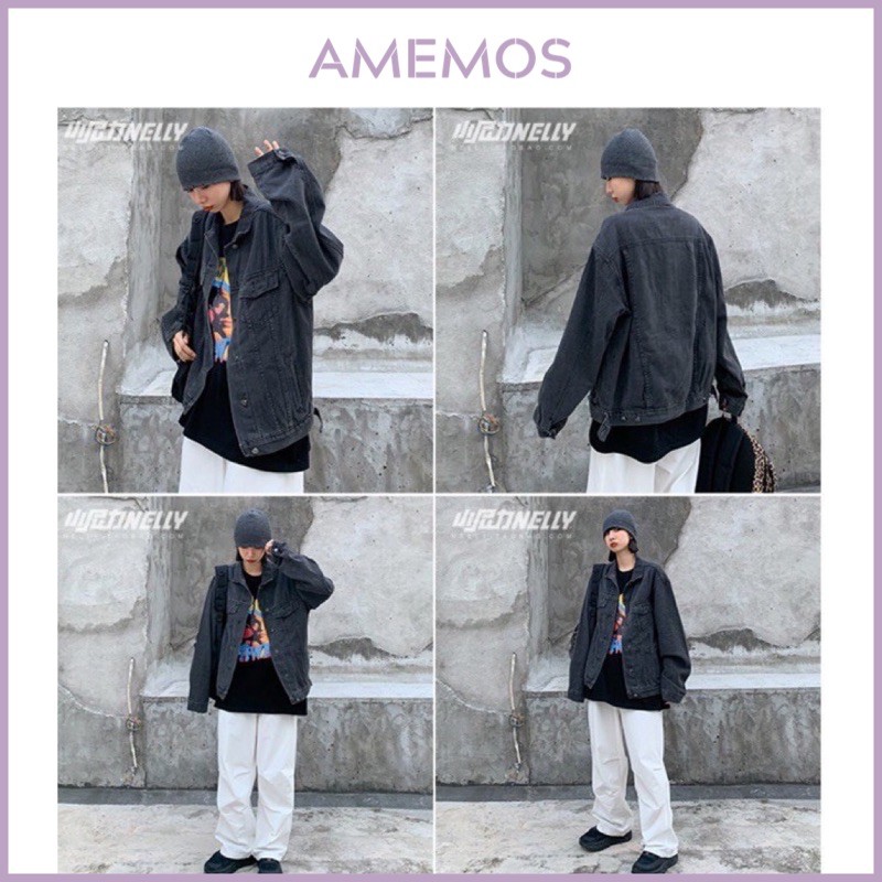 [SẴN] Áo khoác jeans Nelly Heybig mã KNL14 | BigBuy360 - bigbuy360.vn