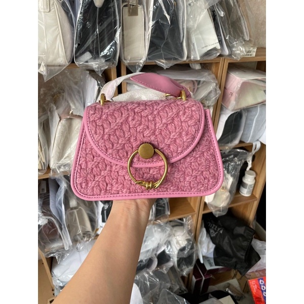 Túi loang hồng ô trám