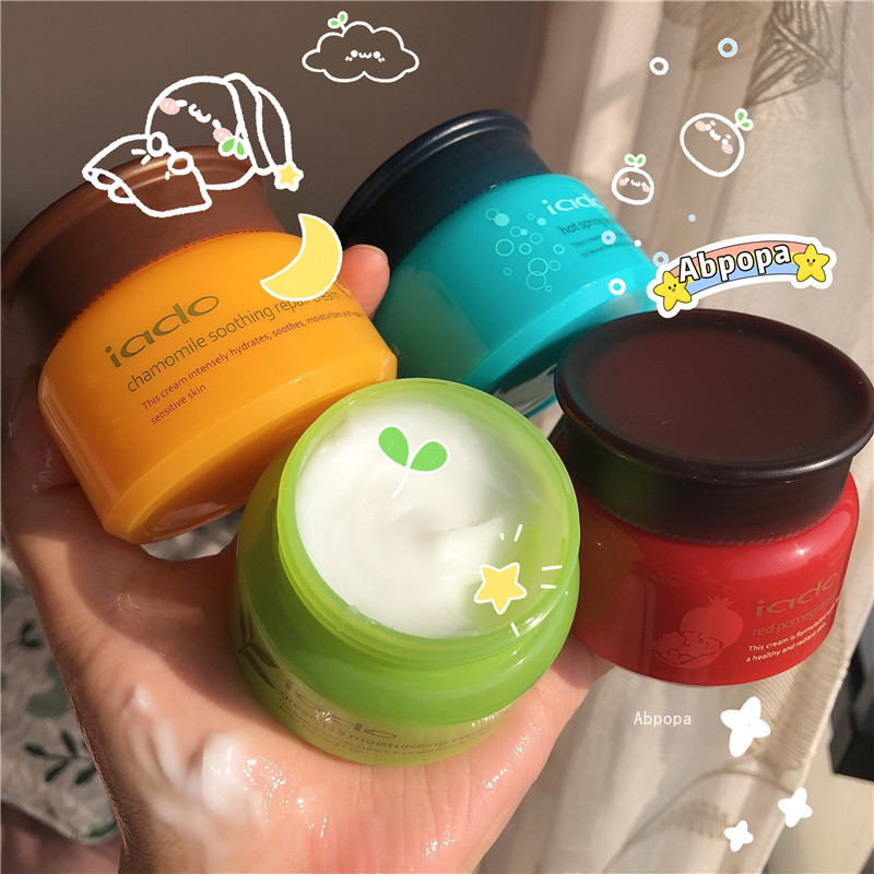 Kem Dưỡng Ẩm iado Chăm Sóc Da Mặt Phục Hồi Làn Da