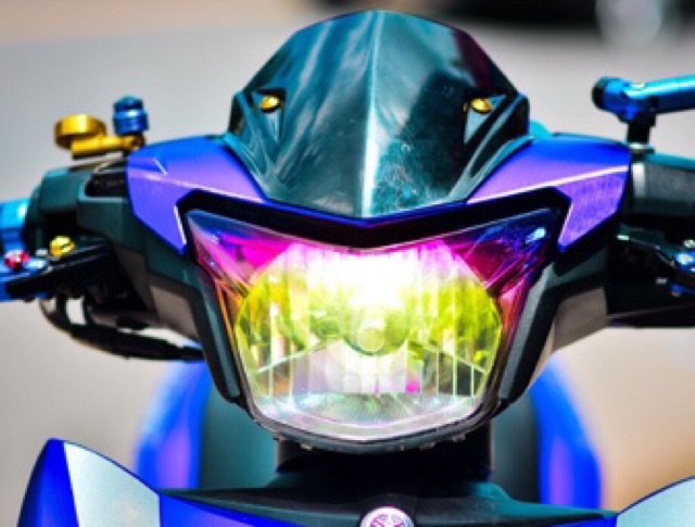 Film decal titan7 màu dán đèn xe ôtô xe máy hàng cao cấp