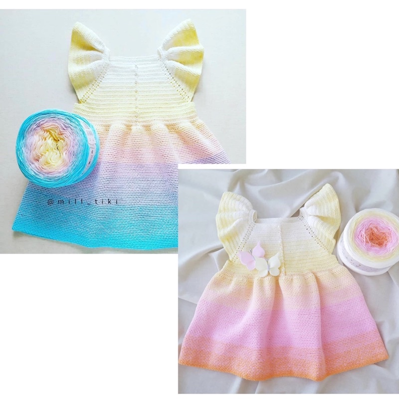 Sợi Yarn Art Rose Garden 100% Cotton Đan Móc Mùa Hè