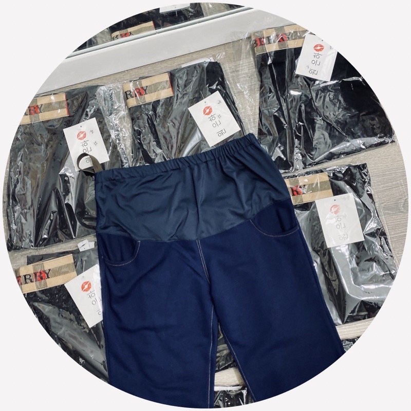 QUẦN NGỐ BẦU GIẢ JEAN HÀNG ĐẸP( 40-70KG)