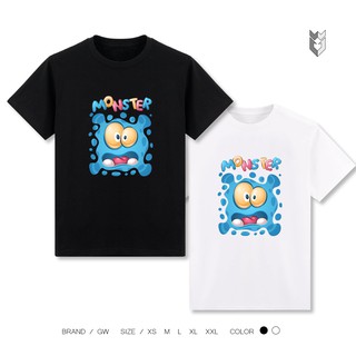 【FREE SHIP】Áo Thun nam nữ unisex in Monster Cartoon, áo thun ngắn tay cá tính - GW Shop