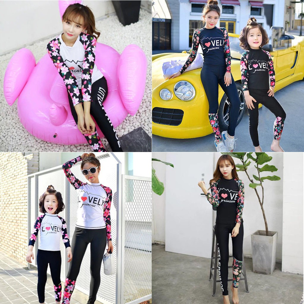 Đồ bơi/ lướt ván mau khô thời trang cao cấp cho nữ/ bé gái | BigBuy360 - bigbuy360.vn