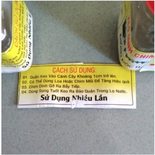 Combo 2-3 Lọ Keo Bẫy Chim Siêu Dính
