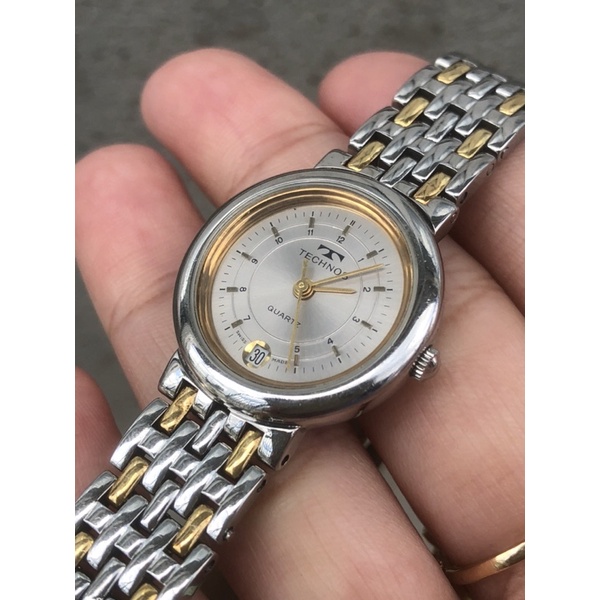 Đồng hồ nữ TECHNOS MÁY THUỴ SĨ HÀNG 2hand